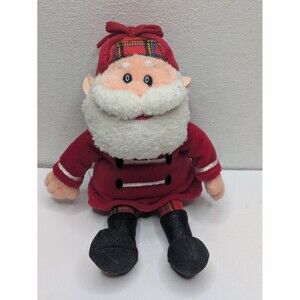 CVS Stuffins Rudolph Plaid Santa Claus 1999 Plush Islands of Misfit Toy 7” Y2K